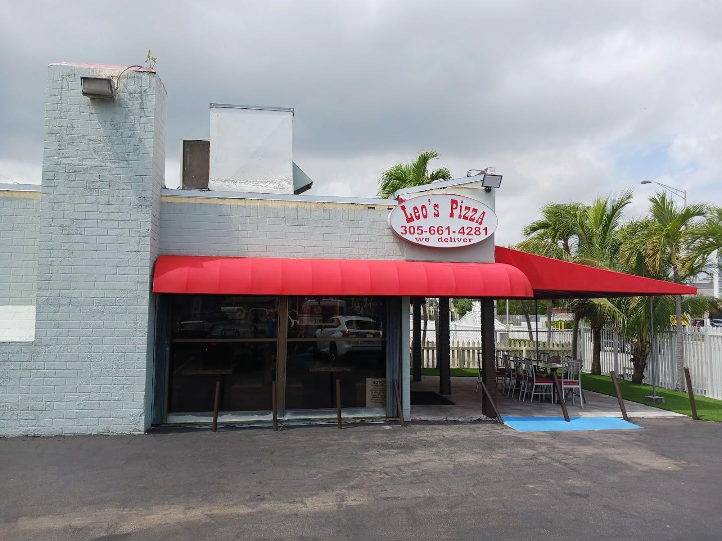 Leo's Pizza Menu